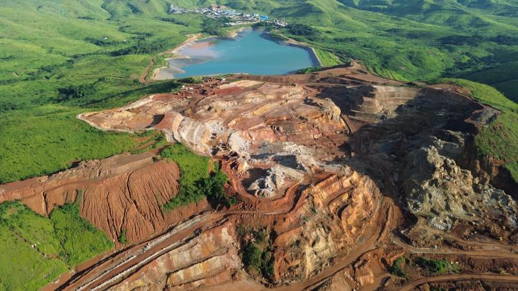 open-pit mining